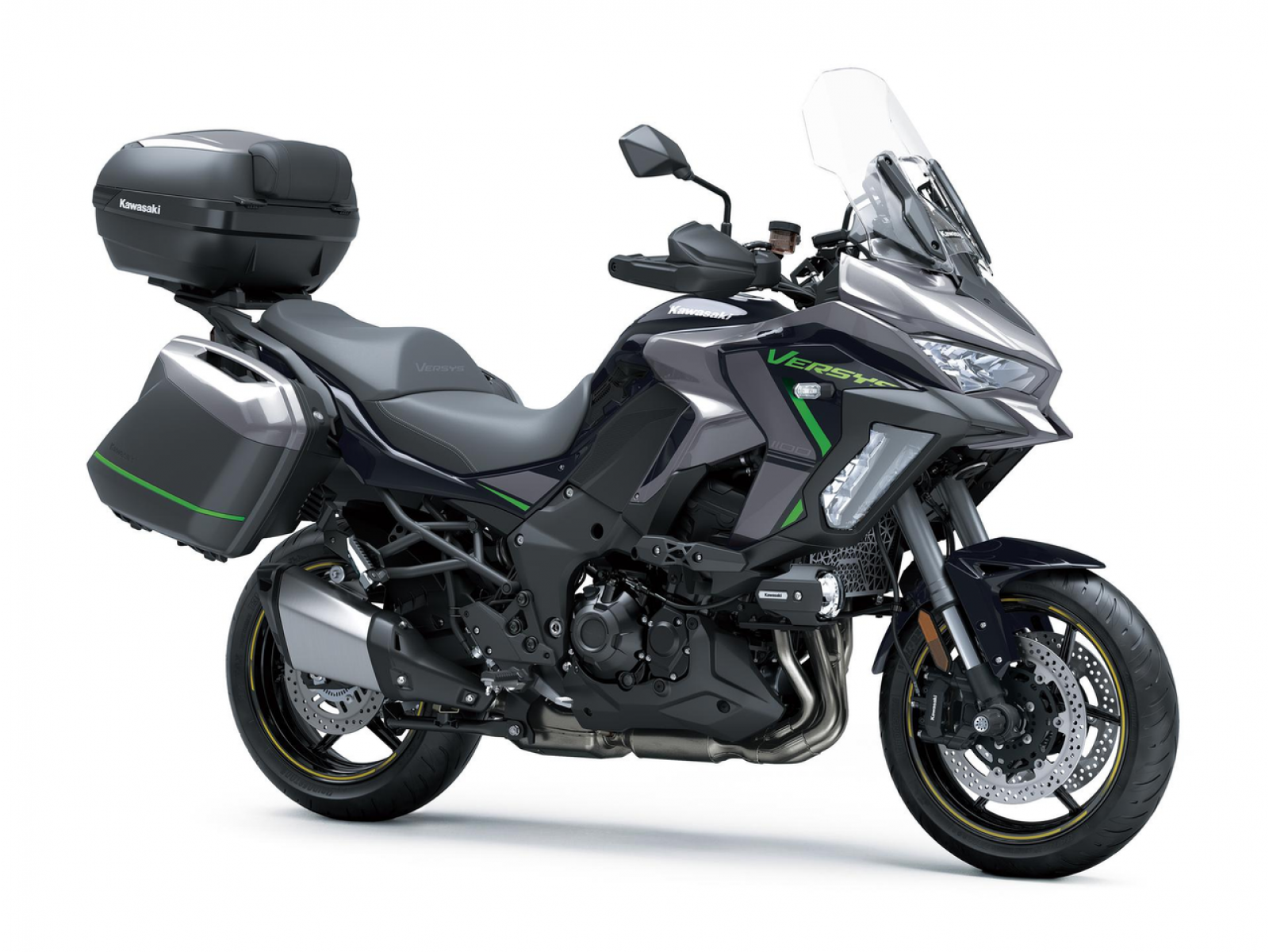 Мотоцикл KAWASAKI Versys 1100 S (Metallic Graphite Gray / Metallic Diablo Black) 2025